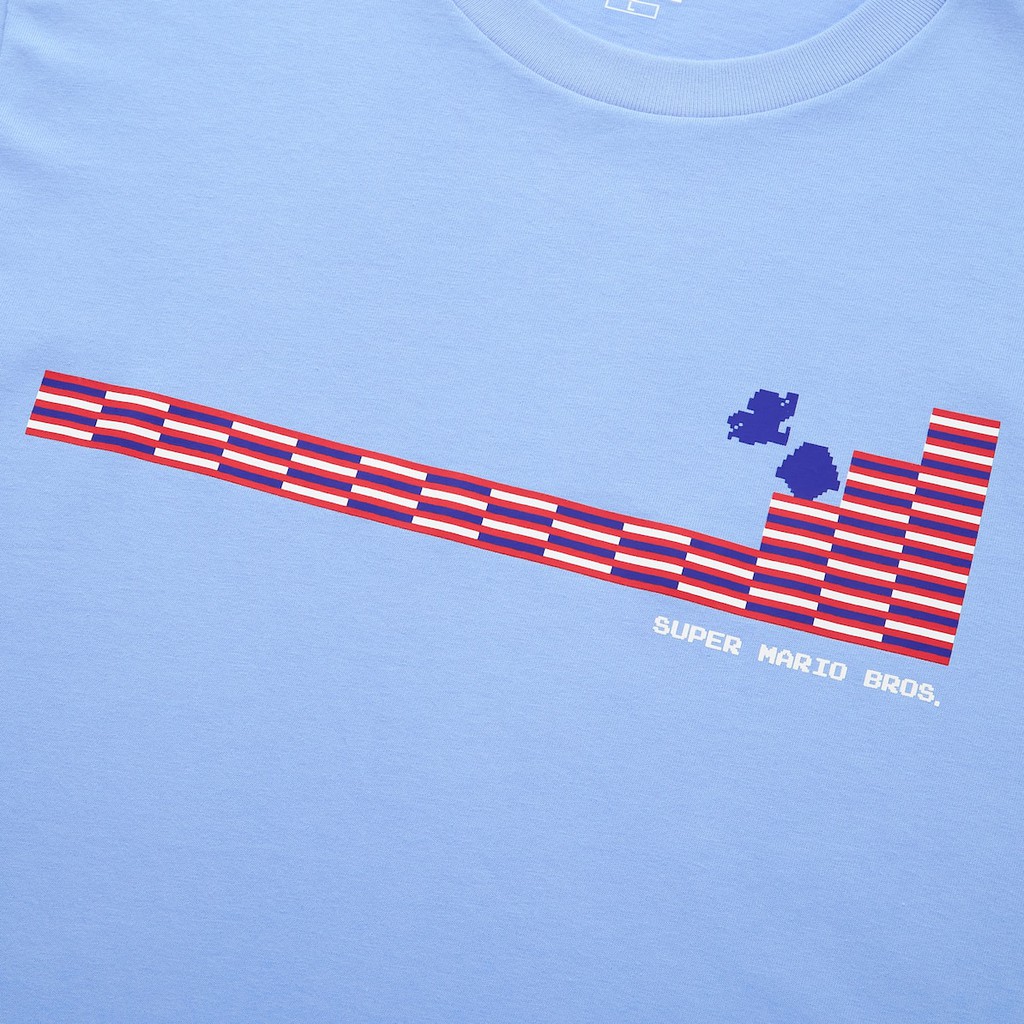 (UNIQLO Nhật chính hãng) Nam - Áo thun UT Super Mario Bros. Áo phông in hình