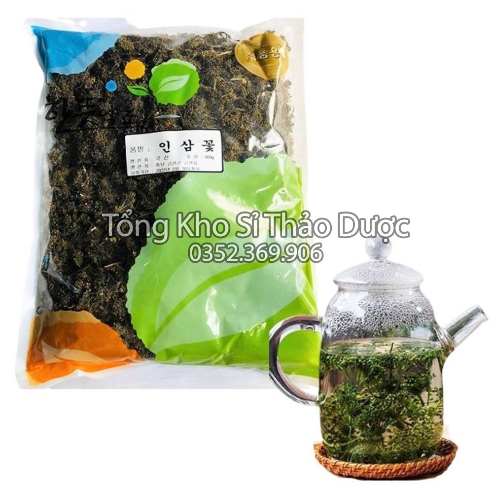 Trà hoa sâm Hàn Quốc 500g (Thanh nhiêt, detox, mát gan) - Sản phẩm cao cấp