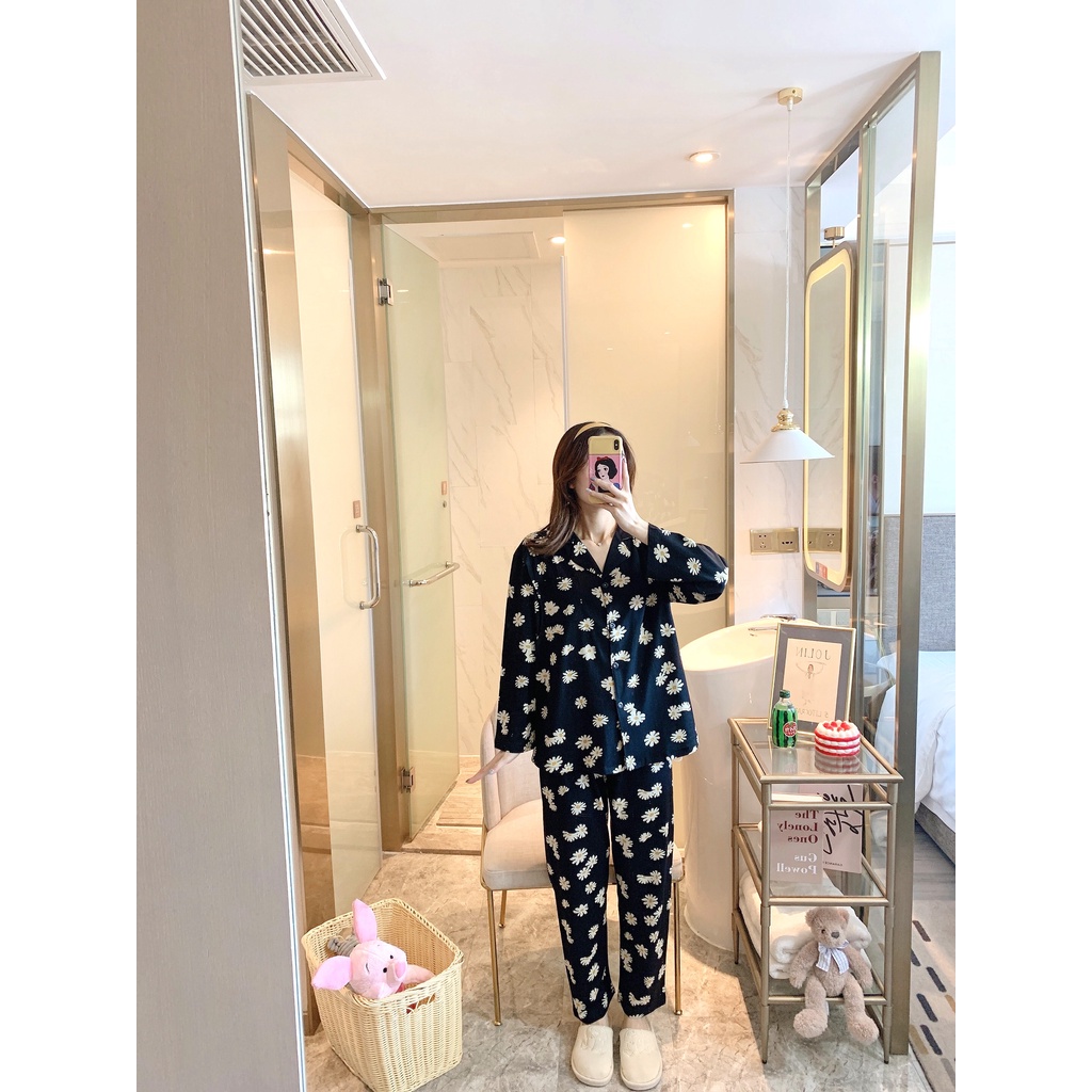 Bộ Bầu Dài Tay Sau Sinh Ở Cữ-SAQ113 moschino