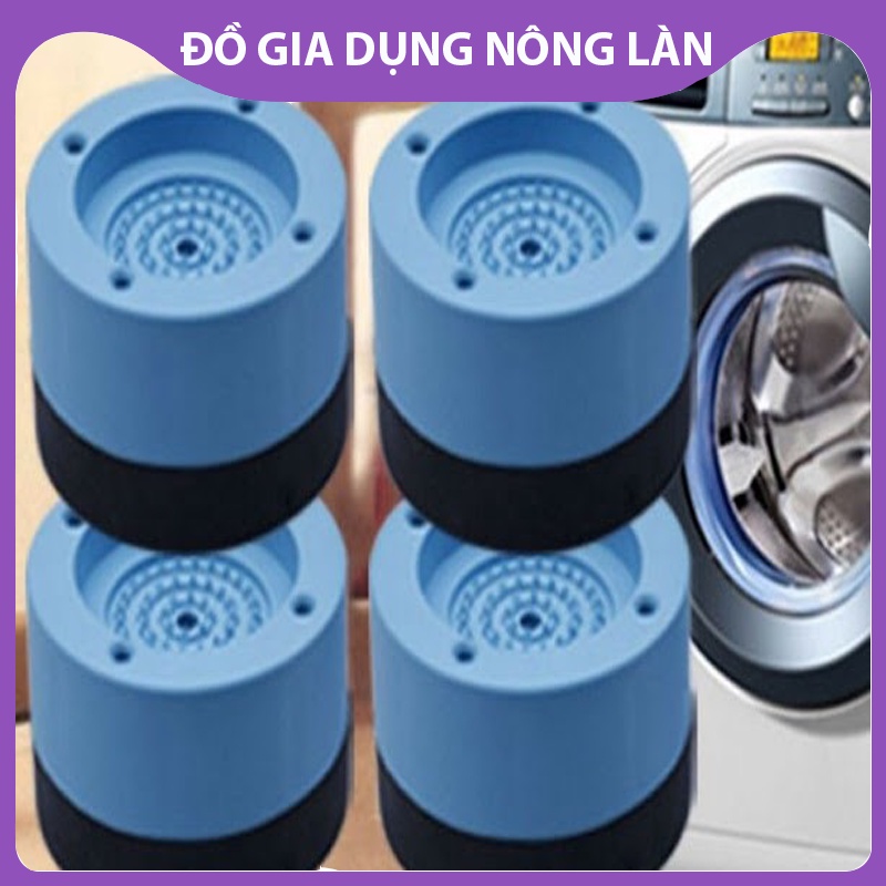 4 chân kê máy giặt, tủ lạnh chống rung, chống ồn, chống rò rỉ cao cấp NL Shop