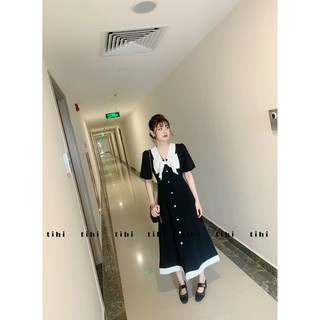 Đầm nơ tiểu thơ dáng dài