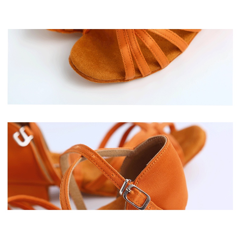 Giày Khiêu Vũ Latin Đế Mềm Dành Cho Bé Gái