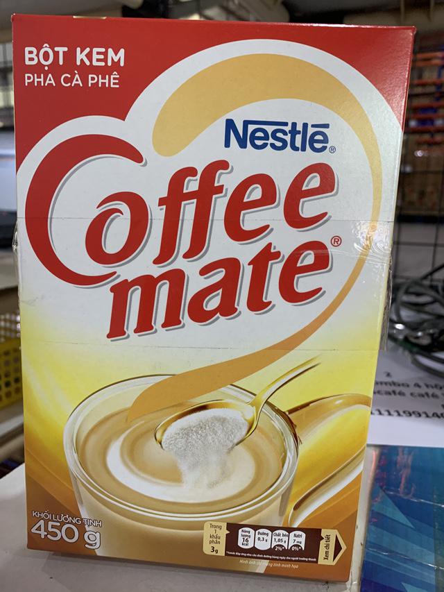 Combo 1 hộp bột kem pha café Coffee Mate (450g) + 1 hũ cà phê Nescafé Red Cup (200g)