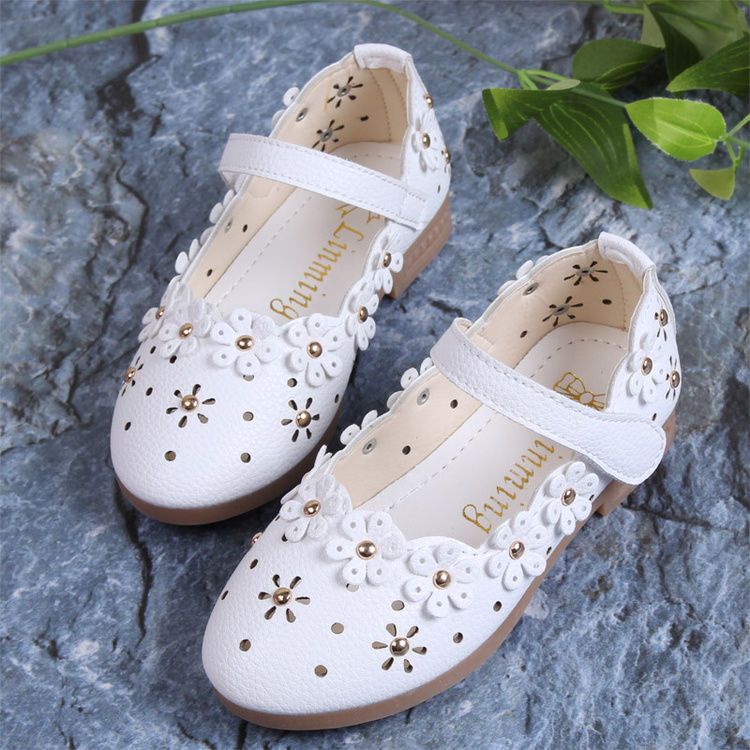 Giày Công Chúa Đế Mềm Thoáng Khí Thời Trang Xuân Thu Cho Bé Gái