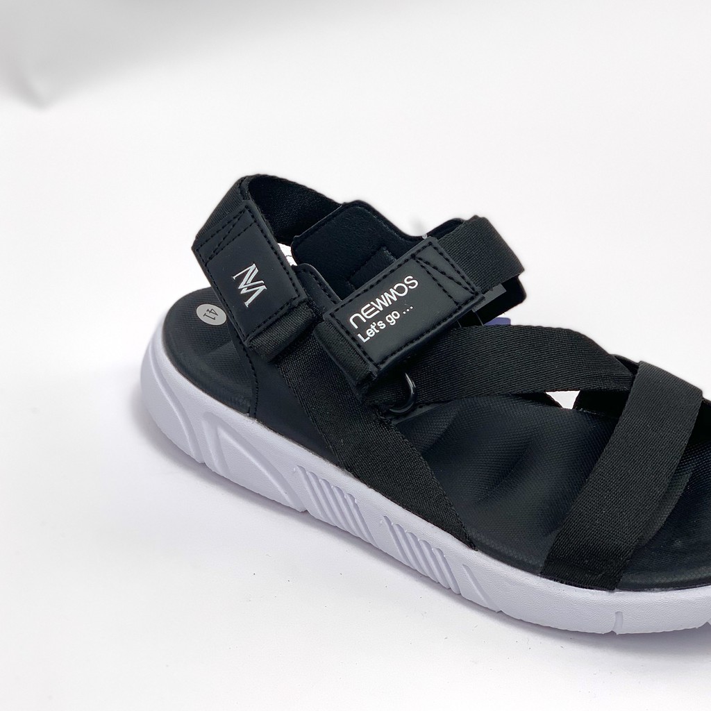 Sandal nam quai vải cao cấp -  dép sandal nam quai dán tiện lợi Newmos - Hàng VNXK - KIMY STORE