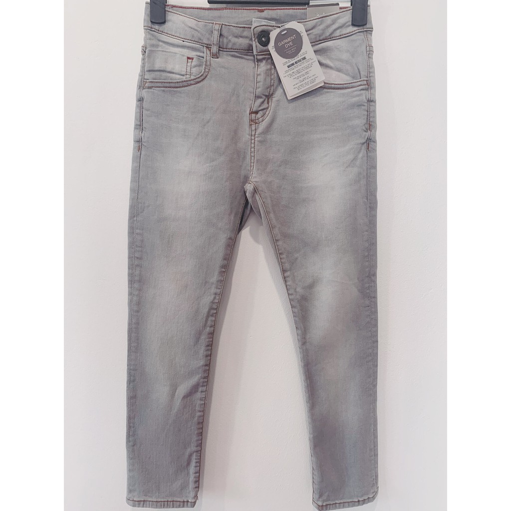QUẦN DÀI BÉ TRAI – ZARA BOYS COLLECTION – LÔNG CHUỘT – SIZE 8 TUỔI (128 CM) – JEANS – CẠP CHUN CO DÃN – 2 TÚI TRƯỚC 2 TÚ