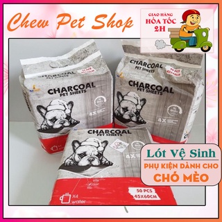 Miếng lót vệ sinh Than Hoạt Tính cho chó mèo Charcoal