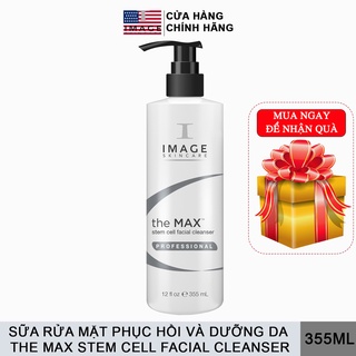 Sữa Rửa Mặt Phục Hồi Và Nuôi Dưỡng Da Image Skincare The MAX Stem Cell Facial Cleanser 355ml