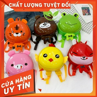 Balo Trứng Cho Bé Mẫu Giáo Hình Thú 3D Dễ Thương