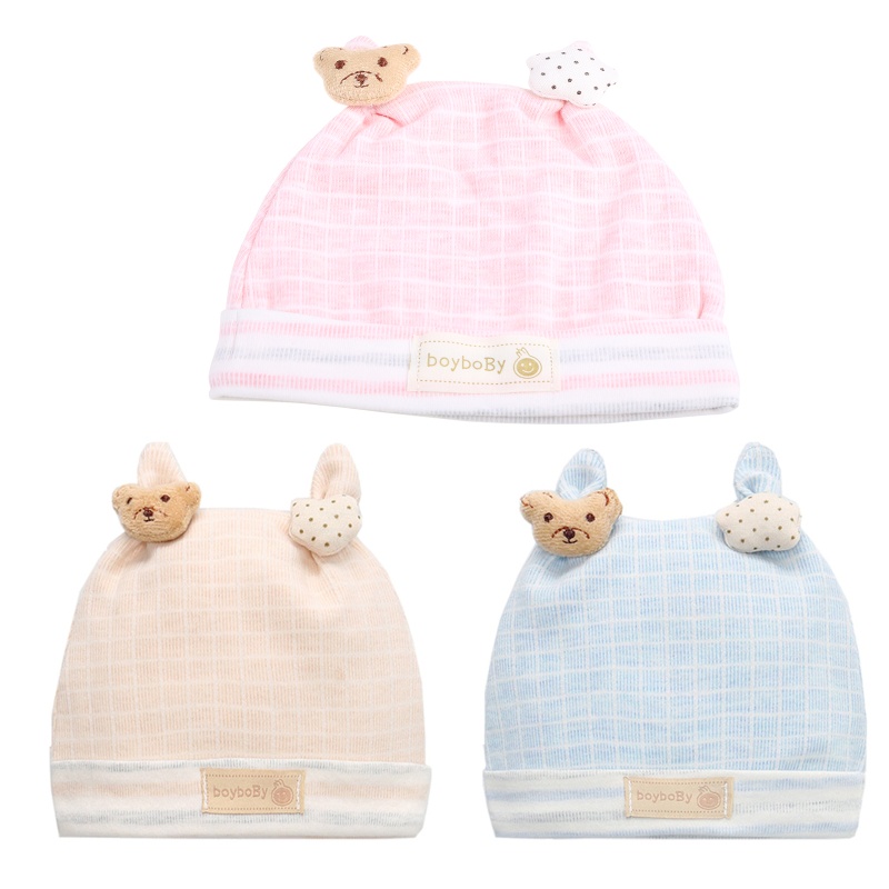 ✿ Mũ Cotton Mềm Mại Cho Bé Sơ Sinh