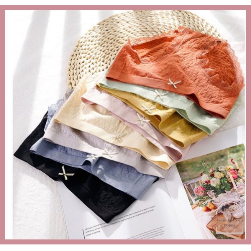 Quần lót nữ cotton không đường may, thoáng khí giữa eo cao cấp kháng khuẩn giá rẻ POPPY QL02 | BigBuy360 - bigbuy360.vn
