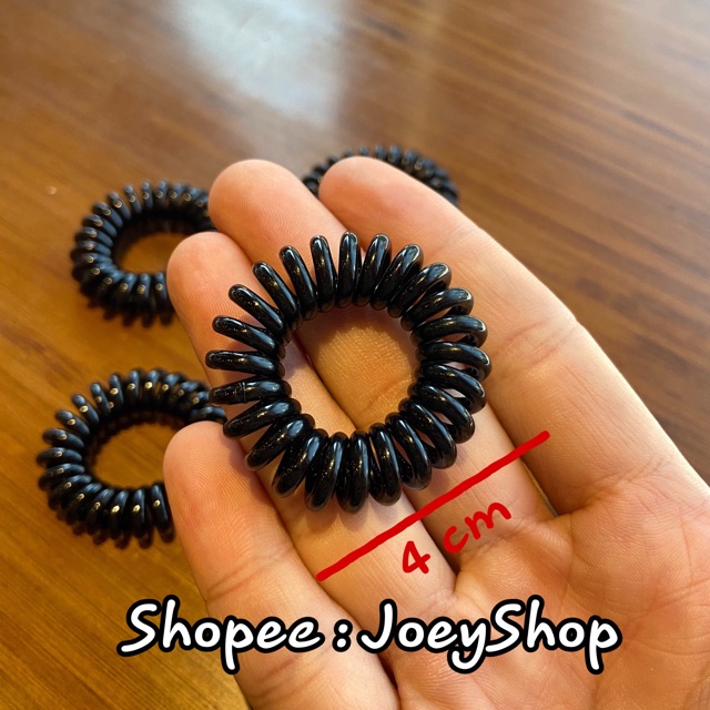5 Dây Buộc Tóc Lò Xo Xoắn Thiết Kế Độc Đáo Cho Nữ