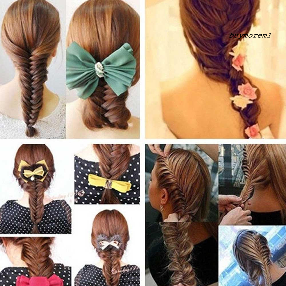 Bộ 2 Kẹp Tóc Tạo Kiểu Công Chúa Mini DIY
