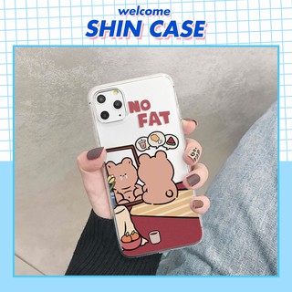 Ốp lưng iphone No Fat viền trong chống ố 6/6plus/6s/6splus/7/7plus/8/8plus/x/xs/11/12/13/14/pro/max/promax/plus