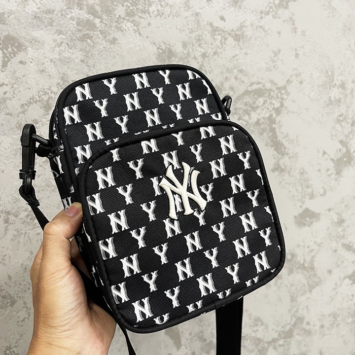 Túi Đeo Vai NY Monogram, Phong Cách Hàn Quốc, Không Gian Túi Rộng Rãi, Thiết Năng Động Trẻ Trung