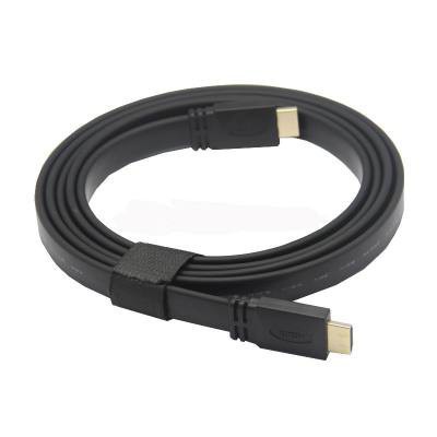Dây HDMI - Cáp HDMI 1,5 mét - Loại dẹt - Màu đen - Bảo hành 3 tháng