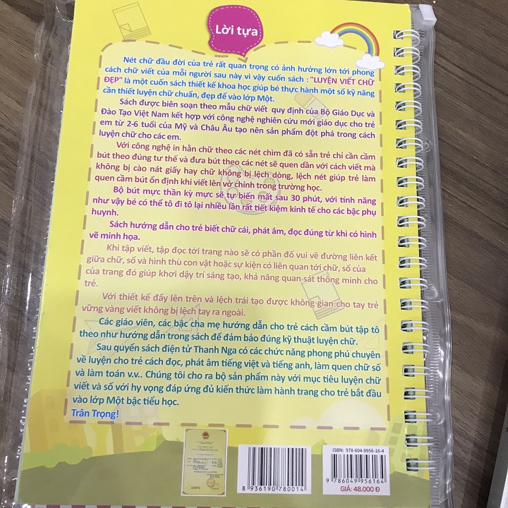 Combo 3 vở luyện viết chữ, số, nét cơ bản tự xóa thần thánh cho bé - tặng kèm bút mực bay màu (2bút + 8ngòi)