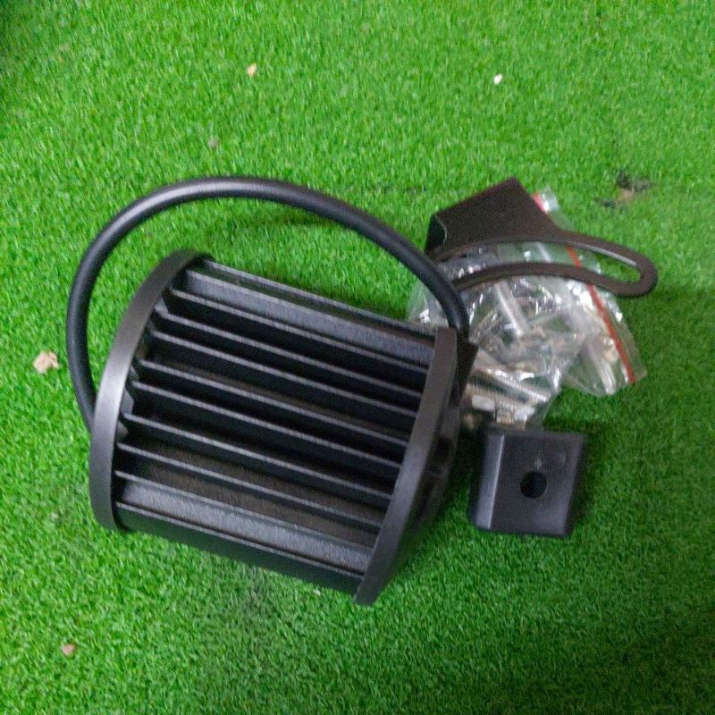 Đèn Led trợ sáng xe máy nguồn bình ắc quy 12V - Đèn 6 led siêu sáng