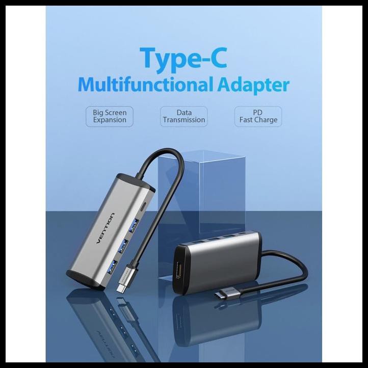 Vention Bộ Chuyển Đổi Cnb Thunderbolt 3.0 Mhl Sang Hdmi Usb 3.0 Pd Kka137