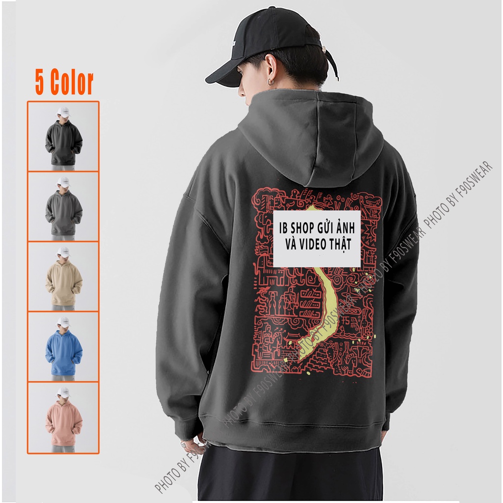 Áo hoodie nam nữ - áo hoodie nỉ thu đông phong cách ulzzang nhiều màu chất nỉ bông dày đẹp HD2