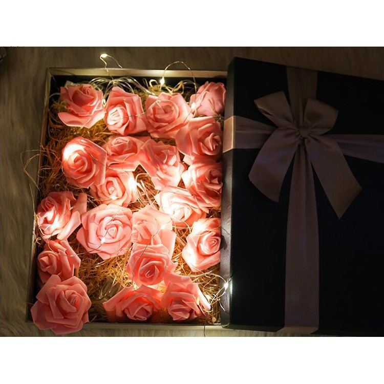 Đèn Led Đom Đóm Fairylight 2 mét dùng pin tròn CR2032
