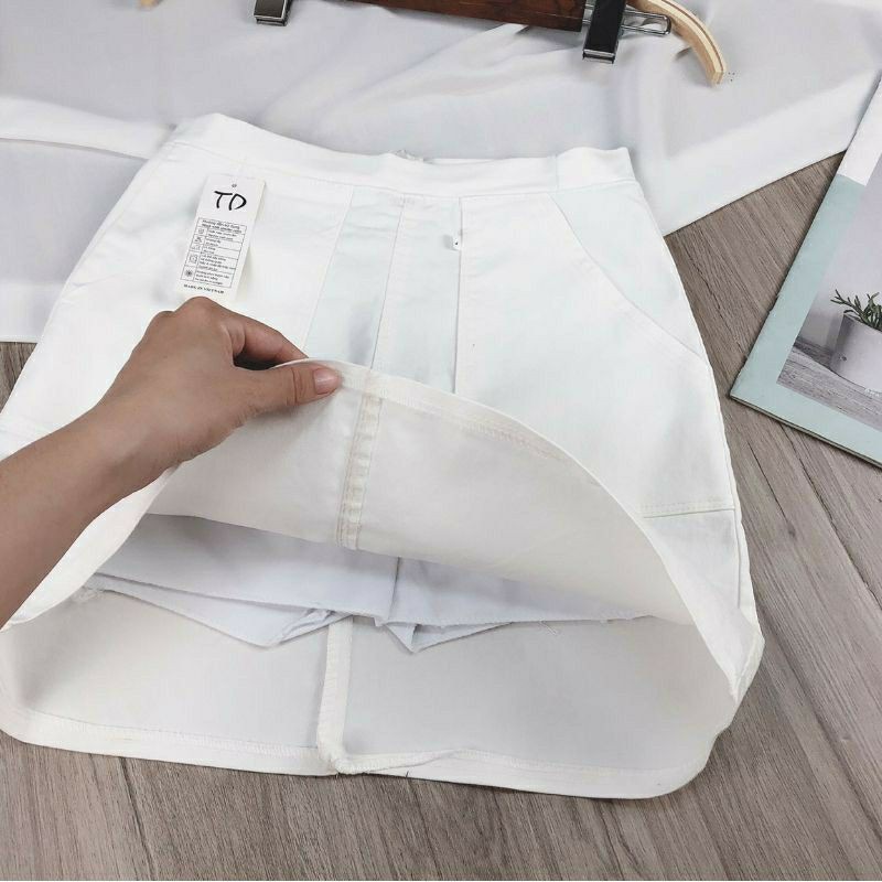 Chân váy kaki dáng chữ A Cao cấp tôn dáng