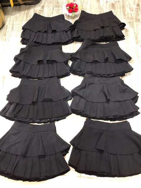 [Rẻ vô địch] Chân váy hai tầng dập ly, có lót quần, hình thật 100% | BigBuy360 - bigbuy360.vn