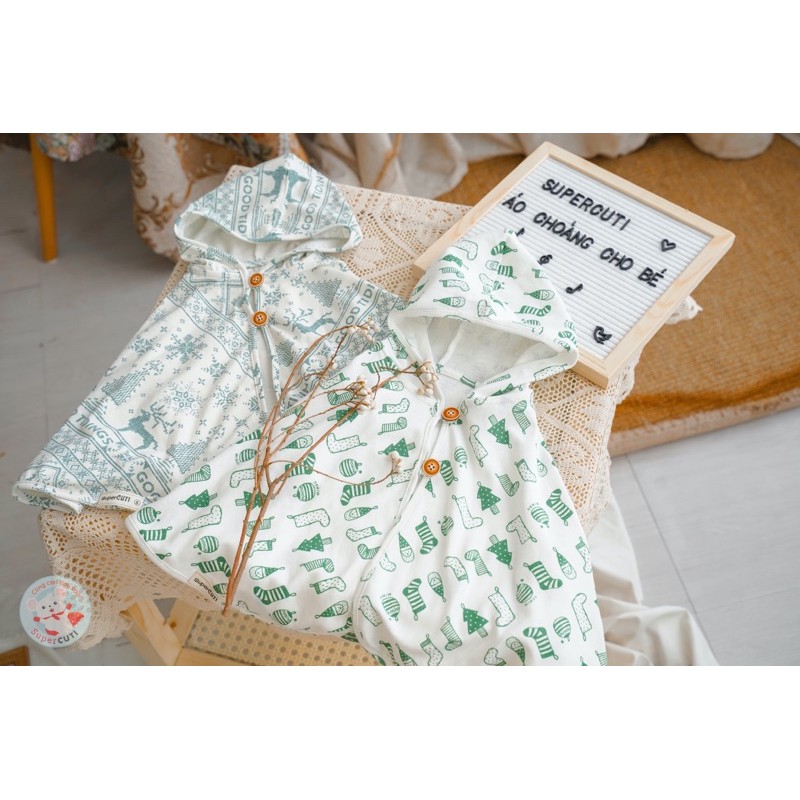 (Ảnh Thật) Áo Choàng Cho Bé Mẫu GoodTiding