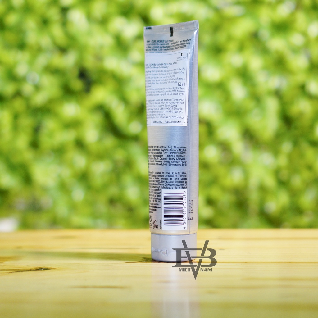 KEM TẠO KIỂU GIỮ NẾP CHO TÓC UỐN VÀ CHỐNG NHIỆT OSIS CURL HONEY 150ML - OSIS +2