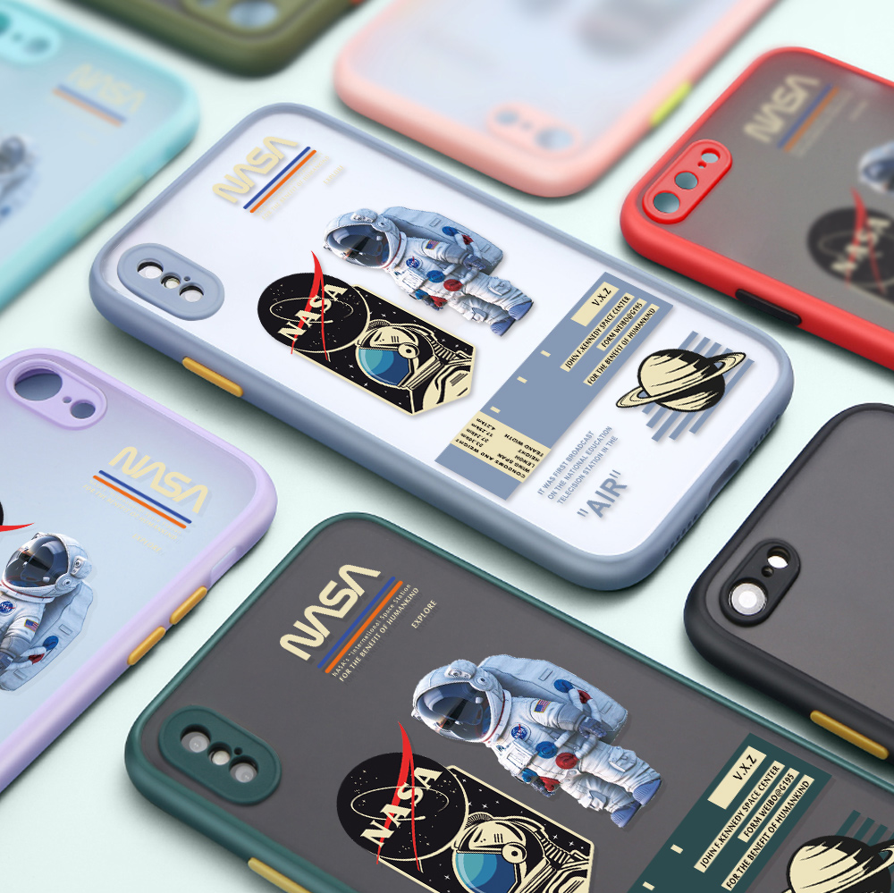 OPPO A9 A5 A12 A12E A3S A5S A7 A92 A93 A73 A53 A33 A52 A91 A31 2020 Cho Ốp lưng điện thoại In Hình NASA