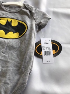 Sét body batman 2 chi tiết