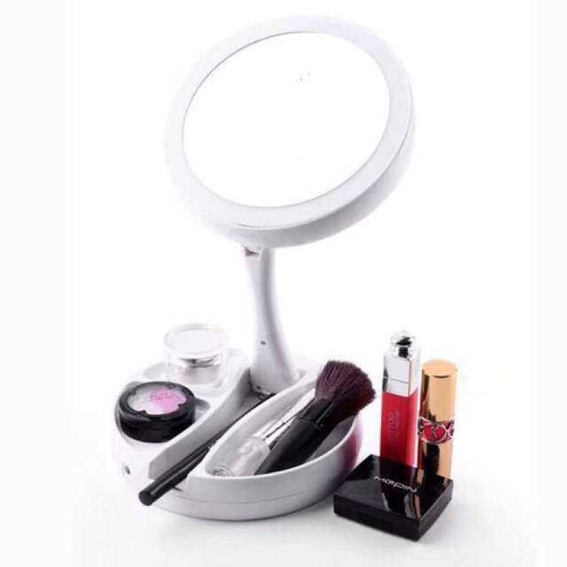 Gương trang điểm có đèn led