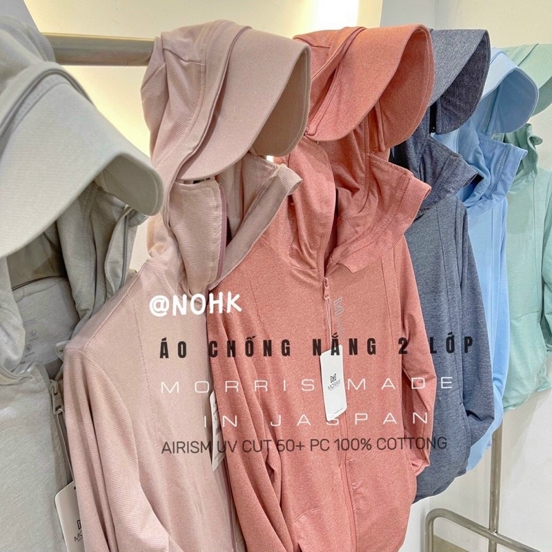 Áo chống nắng Morris 2 lớp