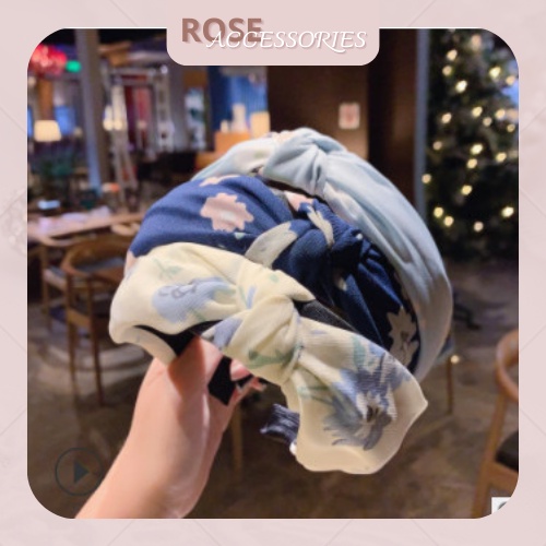 Băng đô nữ thời trang phong cách Ulzzang nhiều màu Rose.Accessories mã BĐ03