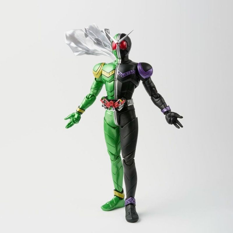SHF Kamen Rider W Hurricane Ace Hurricane Clown Double Ride ko Real Bone Carving Movable Model Hand Ornament