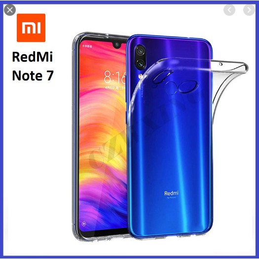 Ốp Lưng trong suốt Xiaomi Redmi Note 7 / Redmi Note 7 Pro dẻo trong suốt (Loại đẹp)