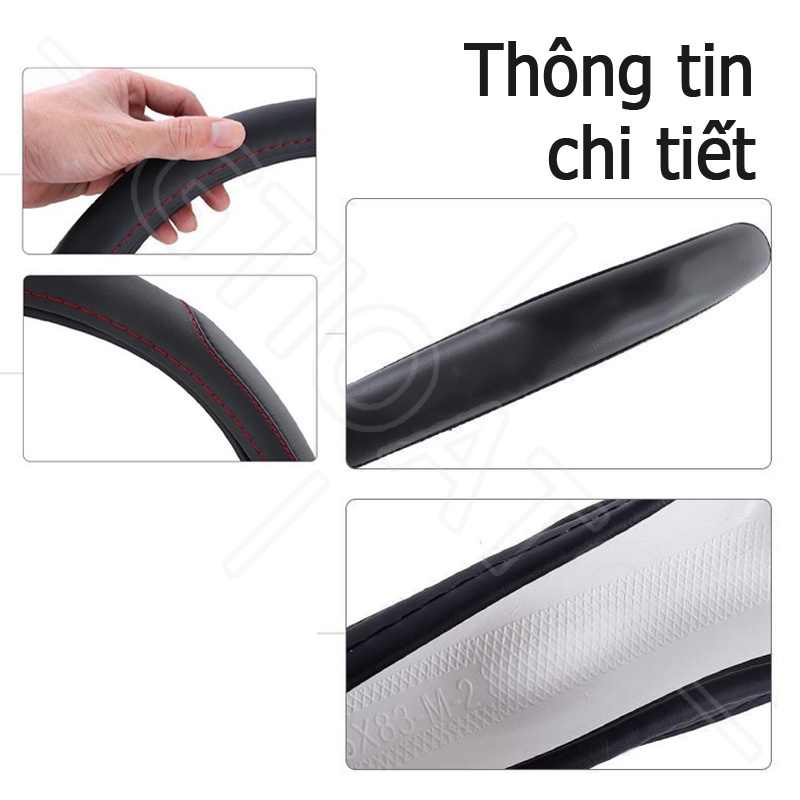 GTIOATO Bọc Vô Lăng Ô Tô BọC Vô LăNg Da BọC Vô LăNg Oto Vô LăNg Xe Ô Tô Trang Trí NộI ThấT Ô Tô Phụ KiệN Xe HơI Cho Mercedes Benz W204 G63 GLC C200 W205 C300 AMG GLC300 E300 W213 W212