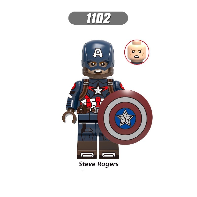 Bộ Lắp Ghép Lego Nhân Vật Captain America Marvel