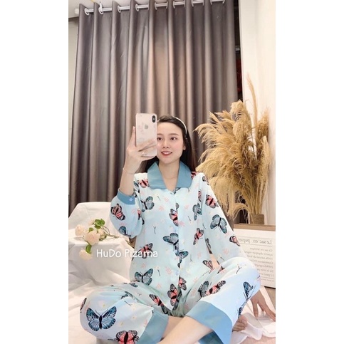 Bộ Đồ Pijama Hình Bướm _Hàng Loại 1