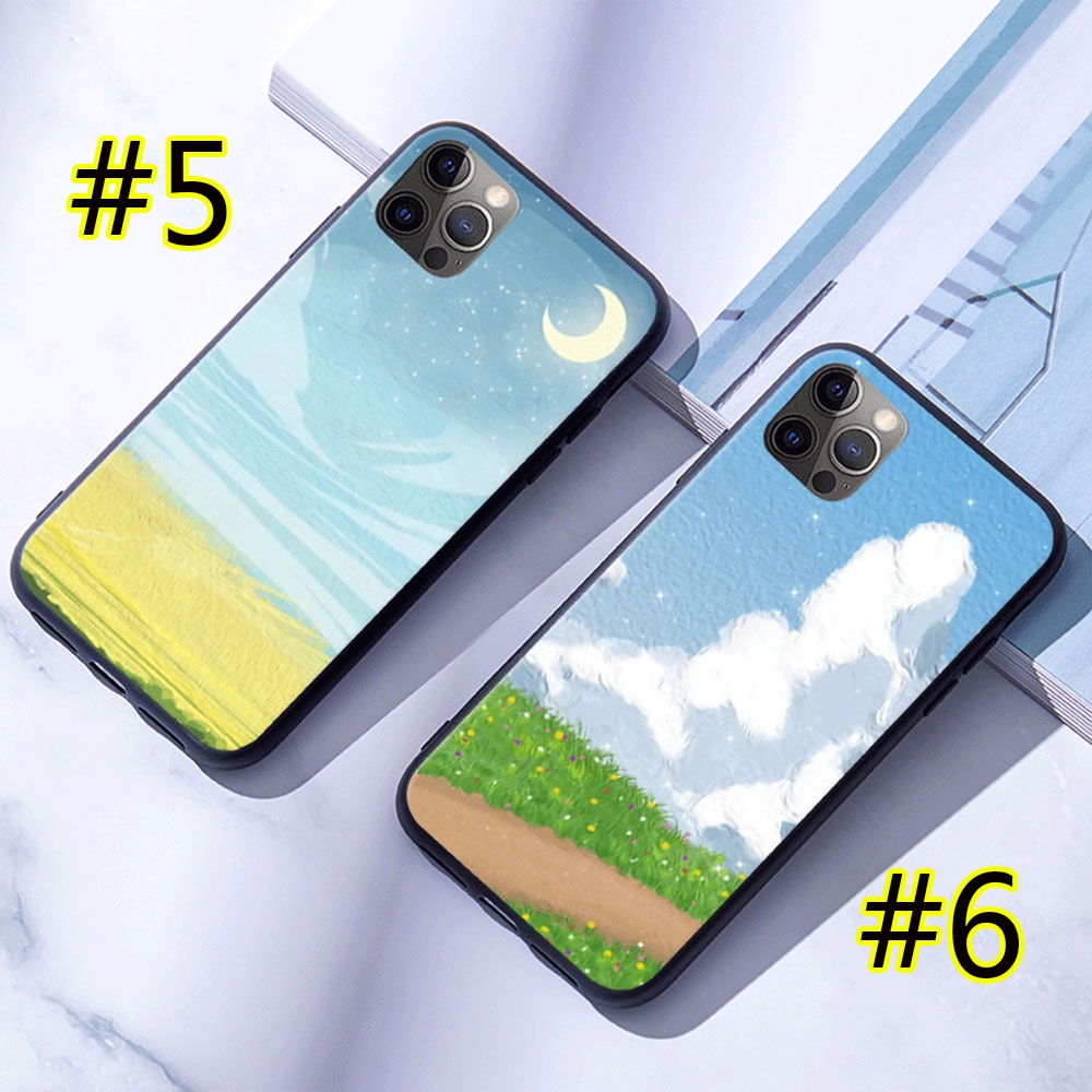 Ốp Điện Thoại Silicon Mềm Hình Phong Cảnh Cho Vivo Y11 Y12 Y17 Y19 Y12S Y20 Y20i Y20S Y15 2020
