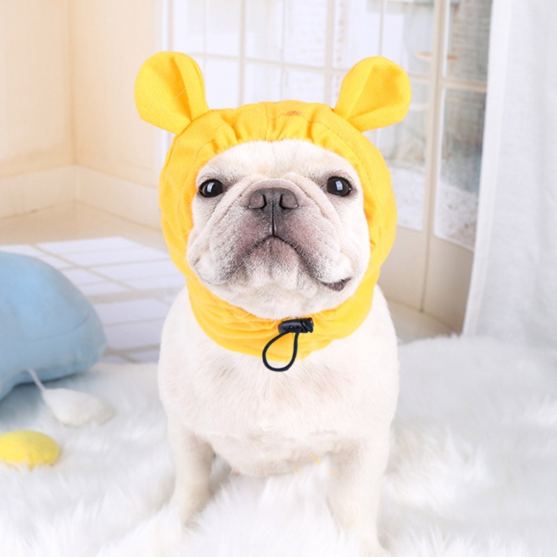 Mũ tai gấu hóa trang cho thú cưng