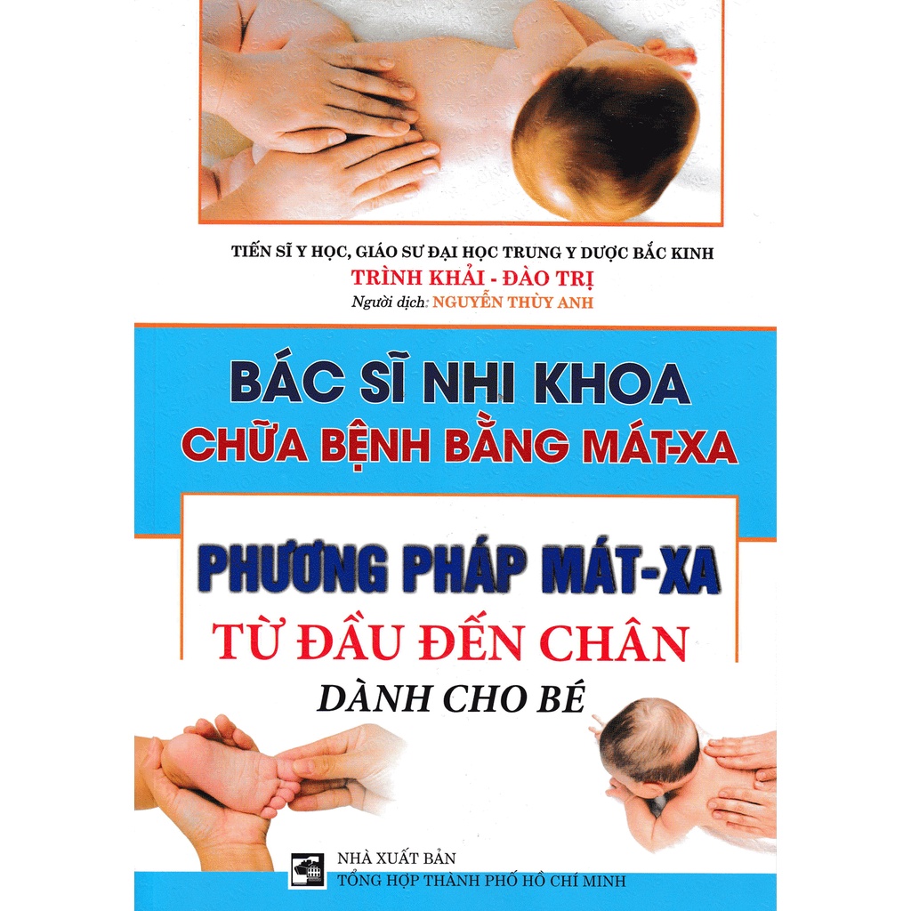 Sách - Phương Pháp Mát Xa Từ Đầu Đến Chân Dành Cho Bé