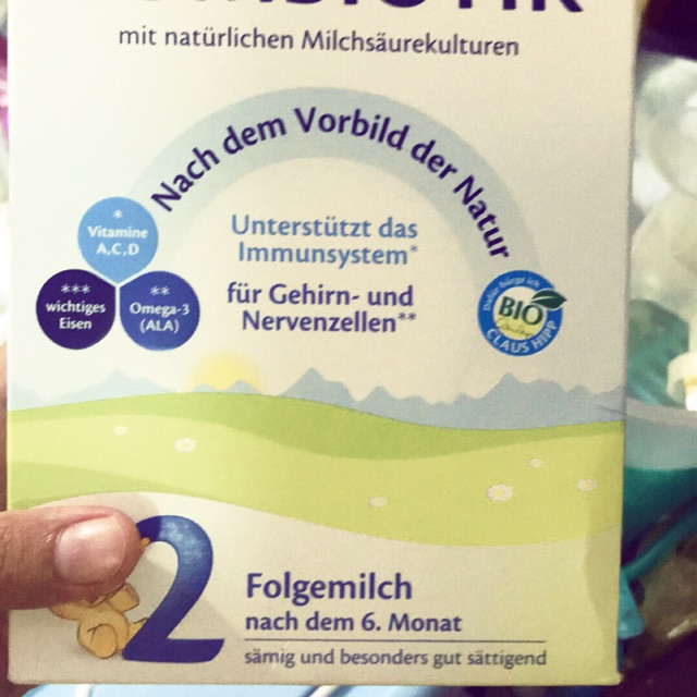 Sữa hipp xách tay Đức số 2