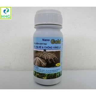 NANO GOLD 250ML - Chế Phẩm Sinh Học  SIêu RA Rễ CHỐNG VÀNG LÁ