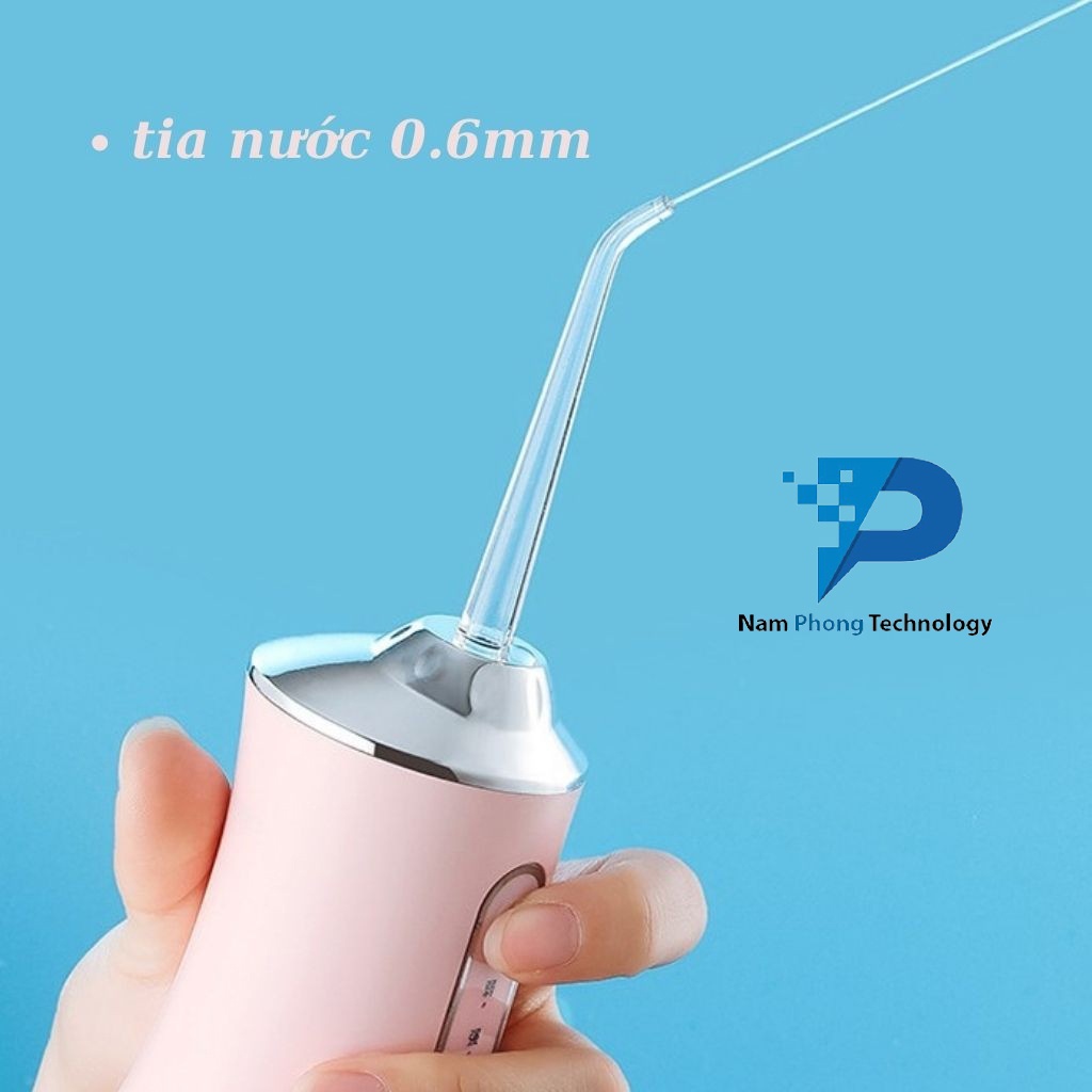 MÁY TĂM NƯỚC CẦM TAY, DỤNG CỤ LÀM SẠCH RĂNG MIỆNG CAO CẤP THẾ HỆ MỚI - TIỆN LỢI AN TOÀN