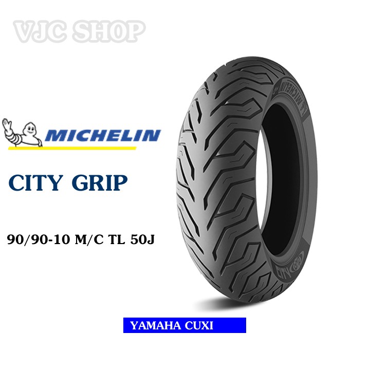 Lốp xe máy Michelin City Grip 90/90-10 Thái Lan