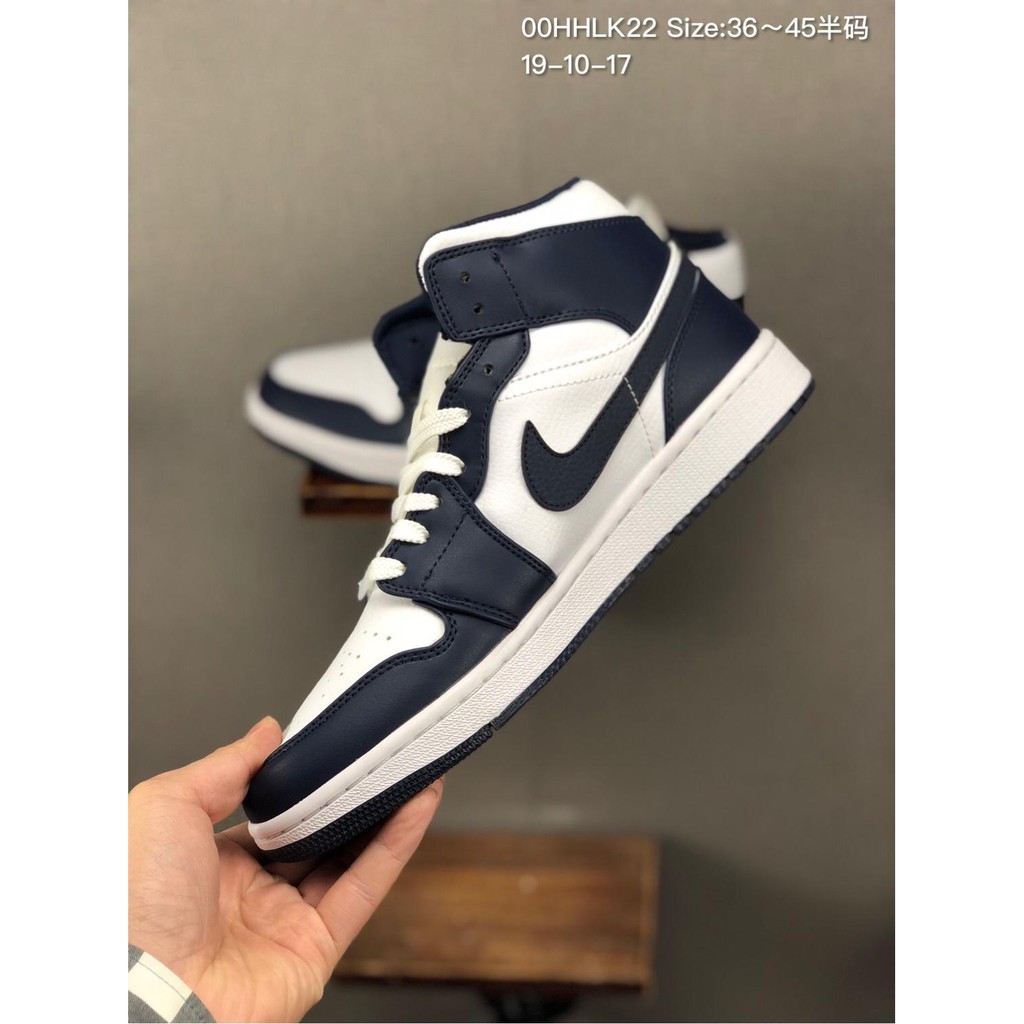 Nike Air Jordan 1 Mid AJ1 Joe 1 Chinese Neutral Original Leather Basketball Shoes New Batch Original Shoes Custom