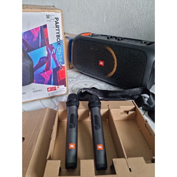 LOA JBL PARTYBOX ON THE GO likenew 99%