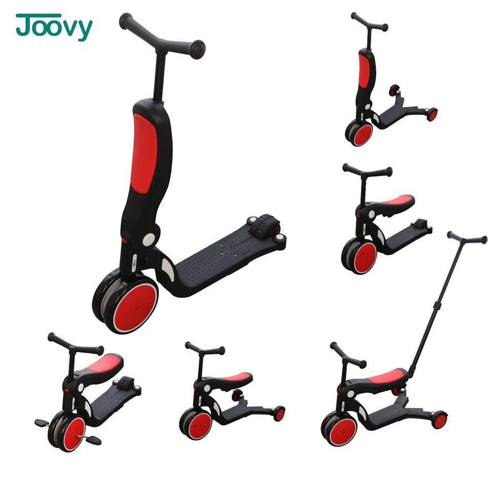 Xe trượt Scooter kiêm chòi chân - cân bằng - 3 bánh cho cho bé 6 trong 1 JOOVY - n5