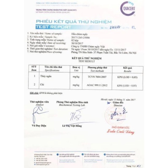 Dầu Chùm Ngây Moris 30ml - 10ml